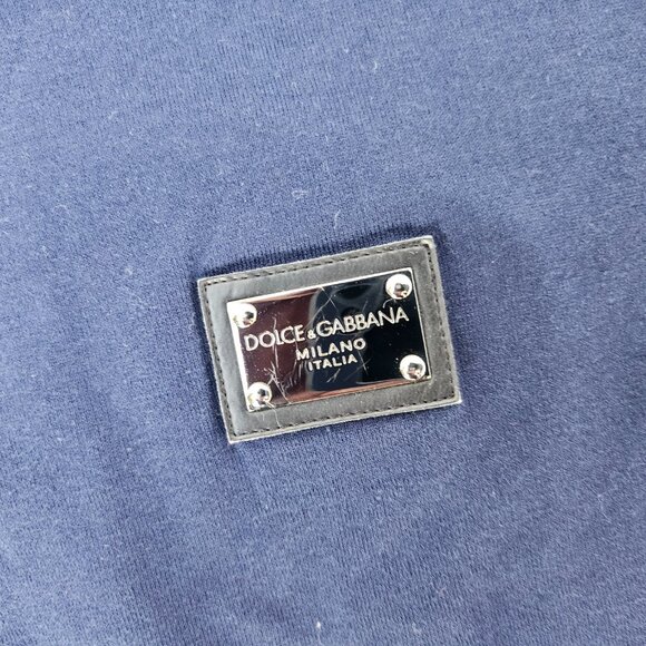 Dolce & Gabbana Kids Tee Shorts Sleeve Crew Neck T Shirt Made in Italy Size 7/8 - Picture 4 of 11